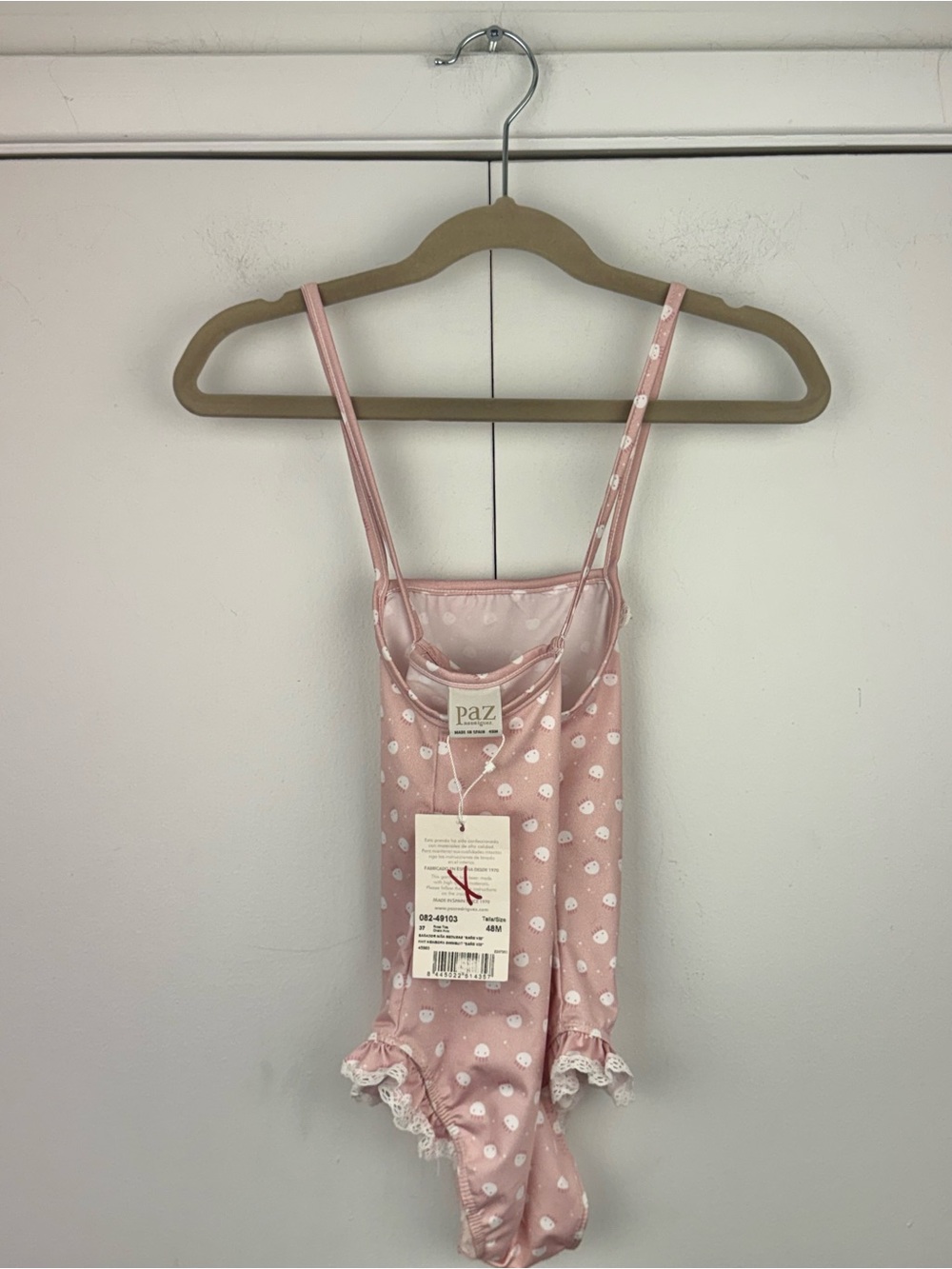 PAZ Rodríguez NWT Rosa Tiza Pink Swimsuit 48M 4T - Picture 2 of 6